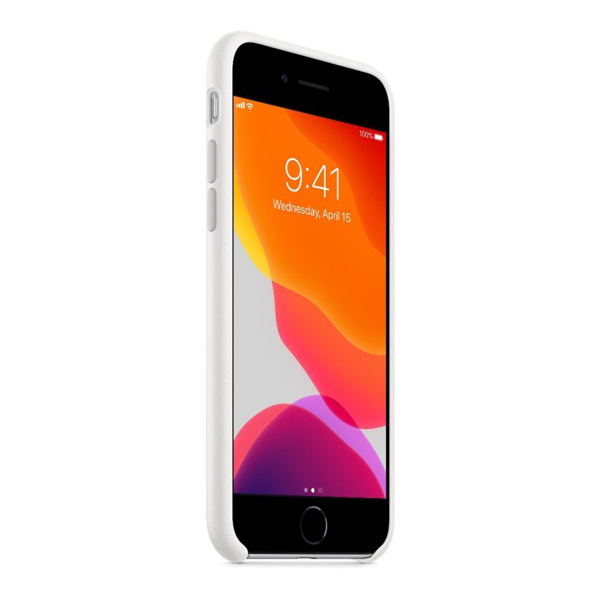 APPLE MXYJ2ZM/A Θήκη Σιλικόνης για iPhone SE Smartphone, Άσπρο | Apple| Image 3