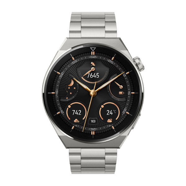 HUAWEI 55028834 Watch GT 3 Pro Smartwatch, Titanium
