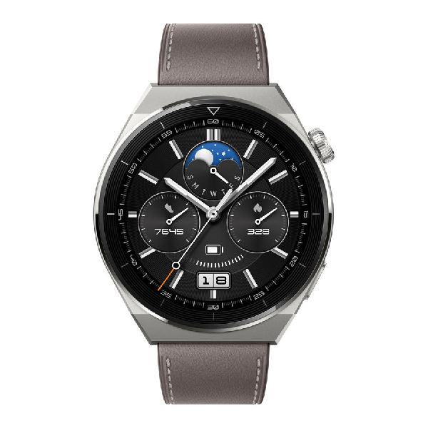 HUAWEI 55028467 Watch GT 3 Pro Smartwatch, Grey Titanium