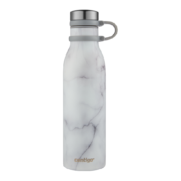 CONTIGO 2104548 Matterhorn White Marble Water Bottle