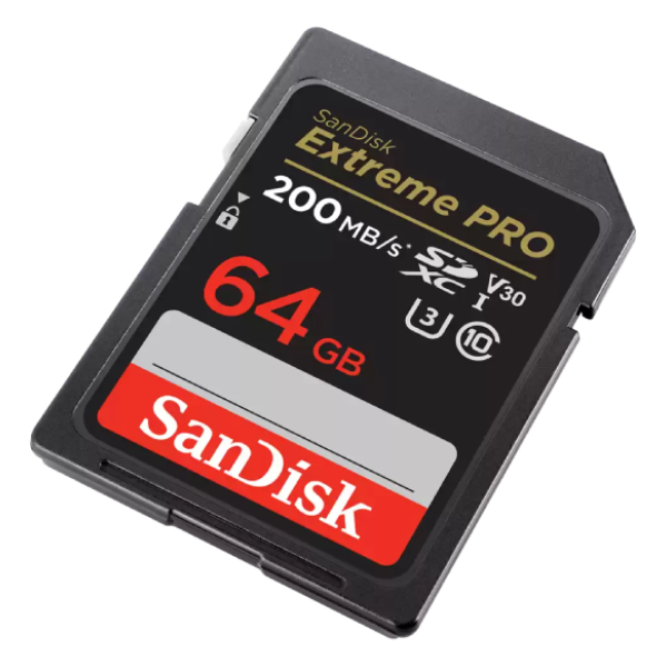 SANDISK  Extreme PRO Κάρτα Μνήμης SDHC/SDXC UHS-I, 64 GB | Sandisk| Image 3