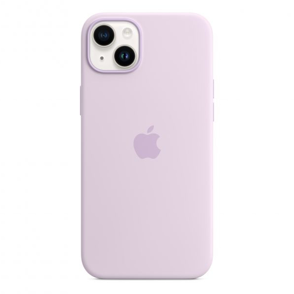 APPLE MPRY3ZM/A Silicone Case for iPhone 14 with MagSafe, Lilac