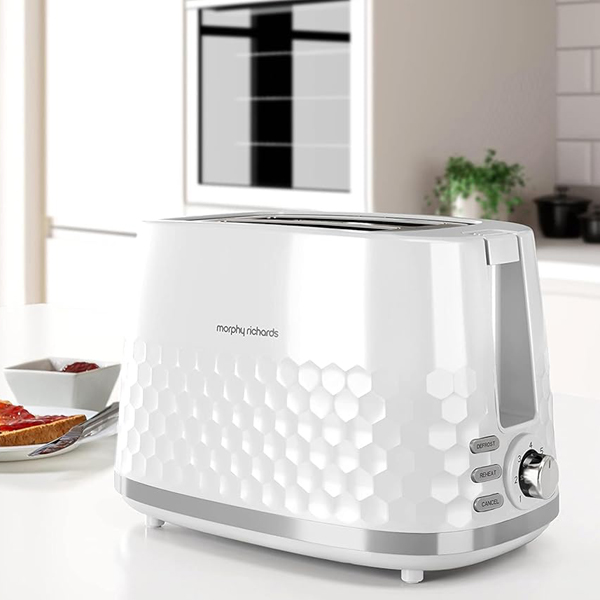 MORPHY RICHARDS 220034 Mr.Hive Toaster, White | Morphy-richards| Image 2