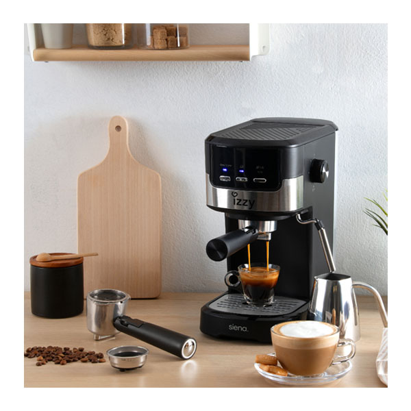 IZZY 224889 IZ6010 Espresso & Nespresso Coffee Machine, Black | Izzy| Image 4