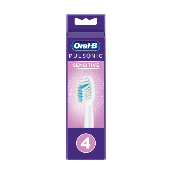 BRAUN ORAL-B Pulsonic Sensitive Ανταλλακτικές Κεφαλές, 4 Τεμάχια | Braun| Image 2