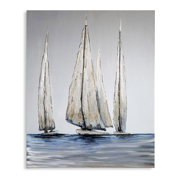 Painting on Canvas Sailing, 100x80 cm | Gilde