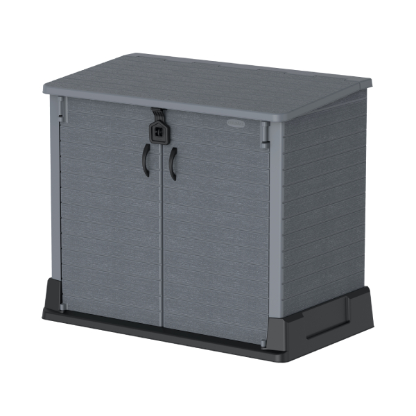 DURAMAX 86620-850L Outdoor Storage Cabinet 130X74X110 cm Dark Grey | Duramax