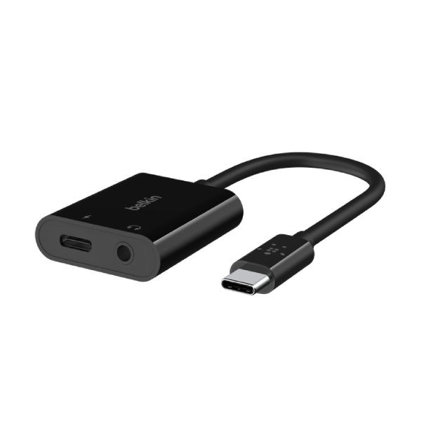 BELKIN BLK-NPA004BTBK Αντάπτορας 3.5mm Audio και Φόρτιση με USB-C | Belkin| Image 2