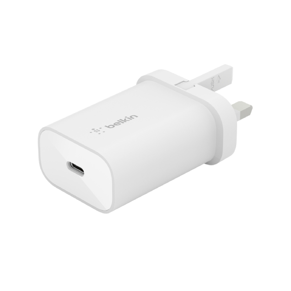 BELKIN BLK-WCA004MYWH Φορτιστής USB-C 25W