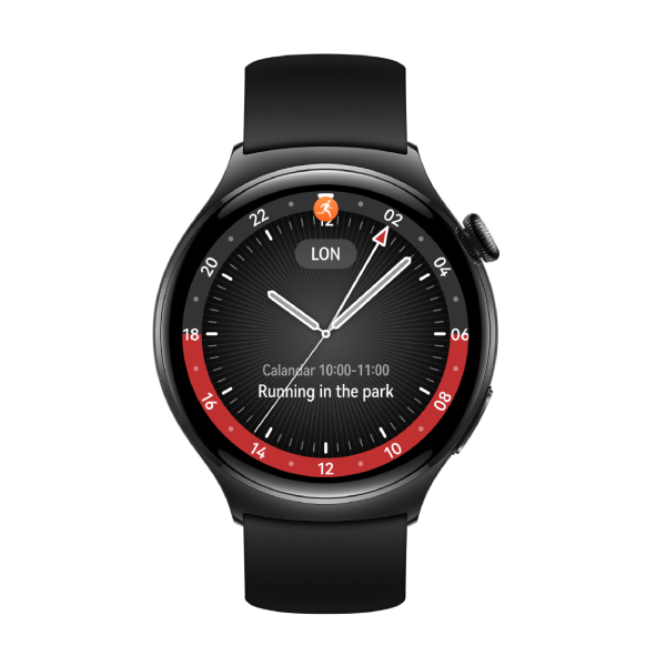 HUAWEI 55020AMN Watch 4 Smartwatch, Black | Huawei| Image 2
