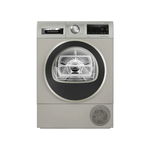 BOSCH WQG2450XES Dryer with Heat Pump 9 kg, Inox