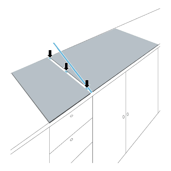 NEFF Z9301CPBY0 Ενιαία Εγκατάσταση χωρίς Διάκενο με Flex Design, Bronze | Neff| Image 2