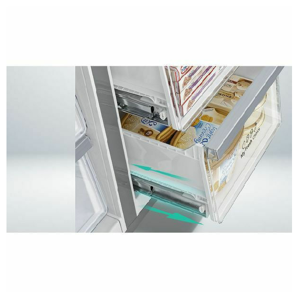 HISENSE RQ760N4AFF Four Door Refrigerator, Black  | Hisense| Image 5
