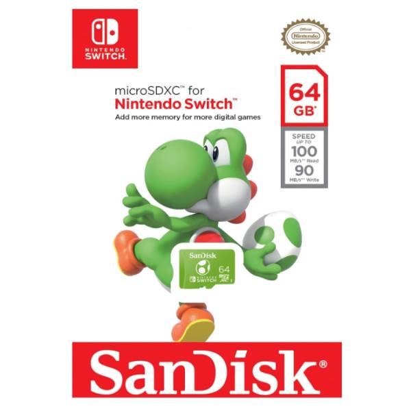 SANDISK Nintendo Switch MicroSDXC Κάρτα Μνήμης Super Mario, 64 GB | Sandisk| Image 2