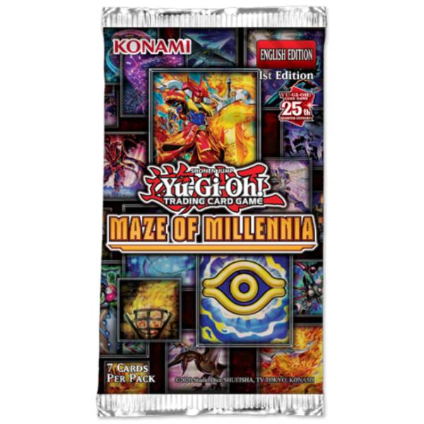YU-GI-OH! Παιχνίδι Συλλεκτικών Καρτών - Maze Of Millennia Booster Pack