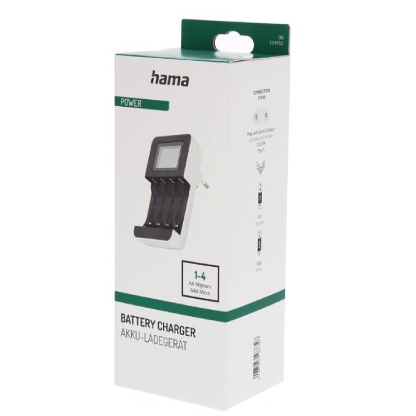 HAMA Battery Charger With LCD Display | Hama| Image 3