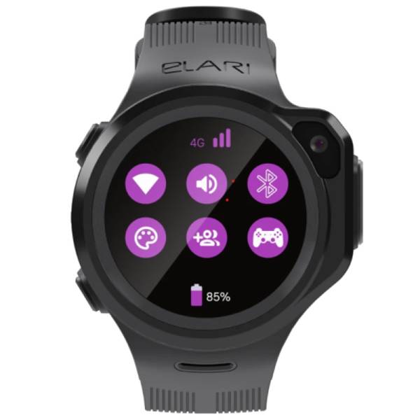 ELARI KP4GR Kidphone 4GR Kids Smartwatch, Black | Elary| Image 2