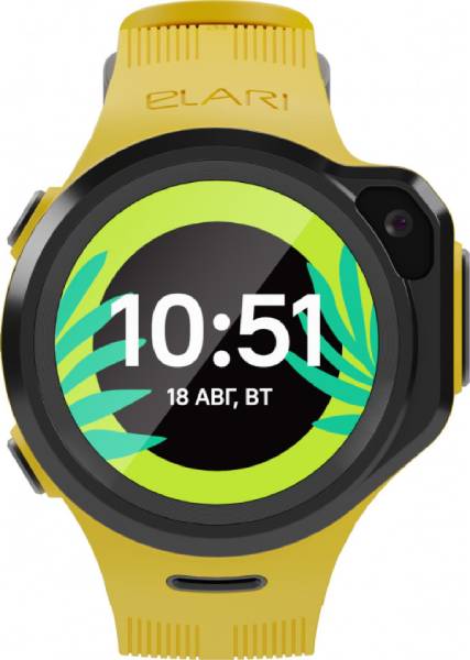 ELARI KP4GR Kidphone 4GR Παιδικό Smartwatch, Κίτρινο | Elary| Image 2