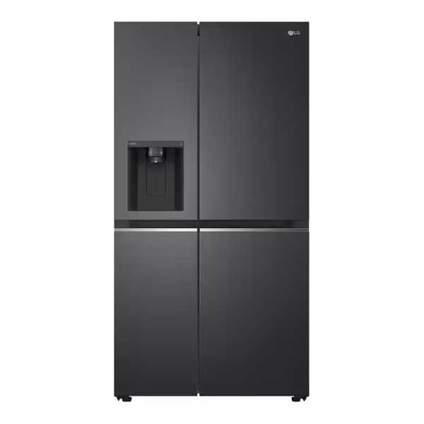 LG GSLV71MCTD Side by Side Refrigerator, Black