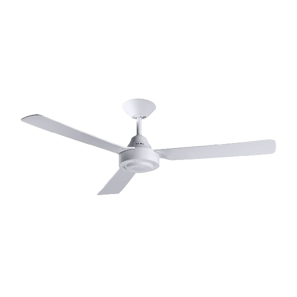 BAYSIDE 80213015 Calypso Ceiling Fan No Light, White | Bayside