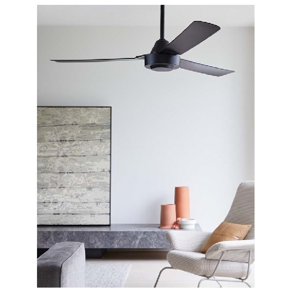 LUCCI AIR 8021616349 Polis Ceiling Fan with Remote Control, Black  | Lucci-air| Image 2