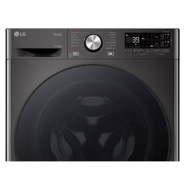 LG D4R7511TSBB Wi-Fi Washing Machine & Dryer 11/6KG, Dark Silver | Lg| Image 2