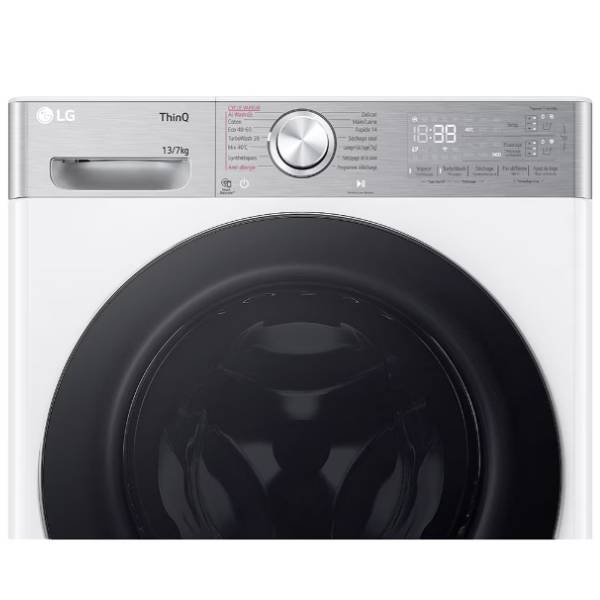 LG D4R9513TPWC Wi-Fi Washing Machine & Dryer 13/7KG, White | Lg| Image 3