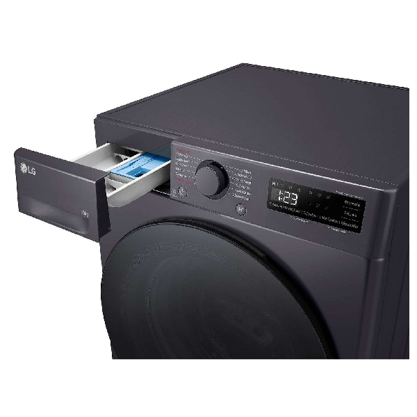 LG F4R5010TSMB Washing Machine 10kg, Grey | Lg| Image 4