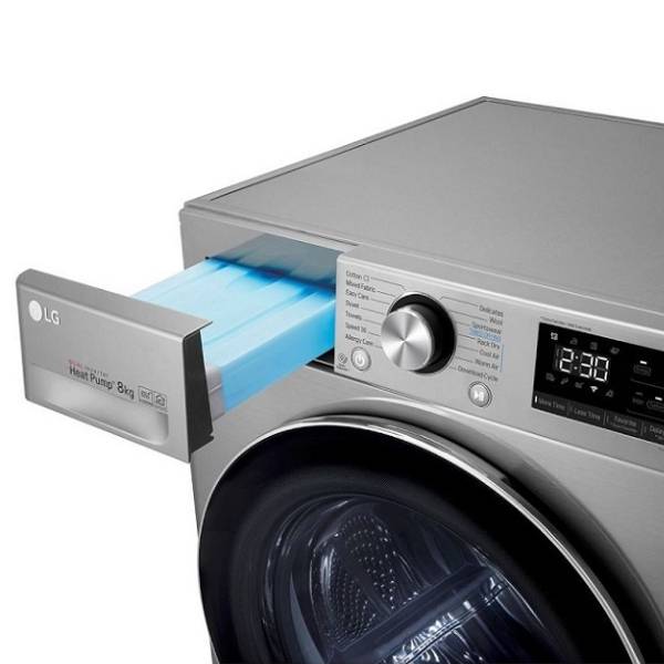 LG RC80V9EV2W Dryer 8kg, Ιnox | Lg| Image 4