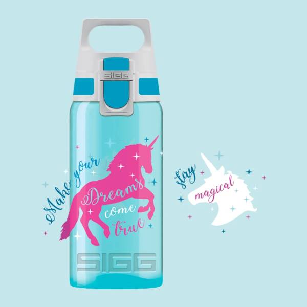 SIGG Viva One Water Bottle For kids, Unicorn | Sigg| Image 2