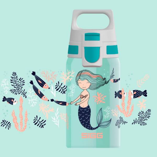 SIGG Shield One Water Bottle For Kids, Atlantis  | Sigg| Image 2