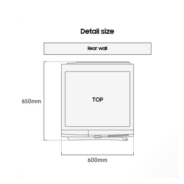 SAMSUNG DV80CGC2B0AELE Στεγνωτήριο Ρούχων 8kg, Άσπρο | Samsung| Image 4