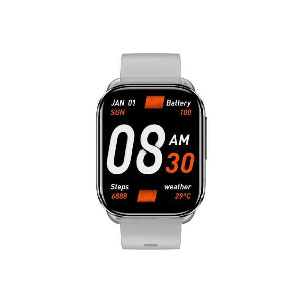 QCY  GS S6 Smartwatch, Γκρίζο