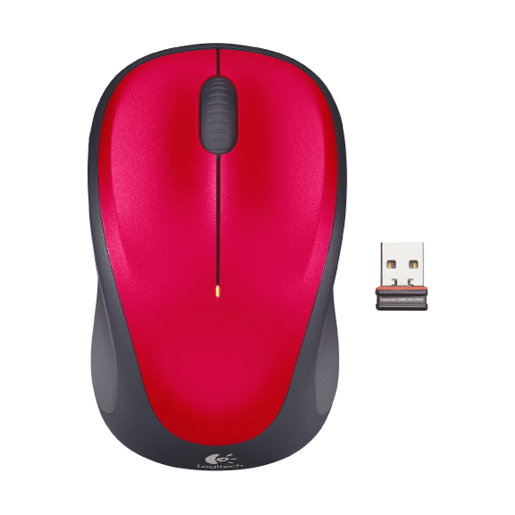 LOGITECH M235 Ασύρματο Ποντίκι, Κόκκινο | Logitech