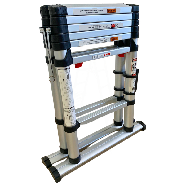 PALBEST GFU-21200A Telescopic Ladder Double 6+6 Steps | Palbest