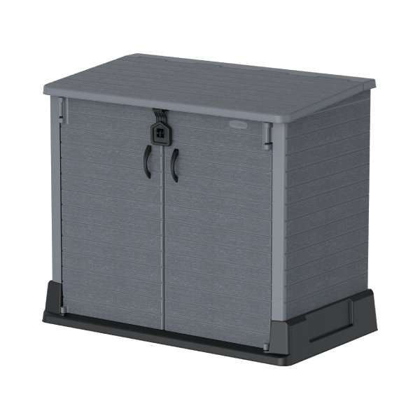 DURAMAX 86620-850L Outdoor Storage Cabinet 130X74X110 cm Dark Grey