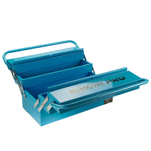 BORMANN BTB1050 Metal Tool Case 5 Positions