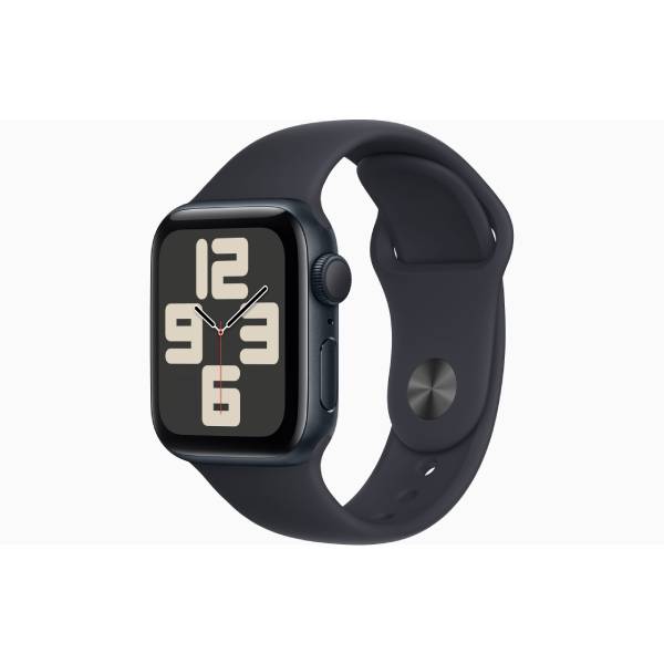 APPLE Smartwatch SE GPS 40 mm, Midnight Aluminium with Midnight Sport Band S/M | Apple| Image 2