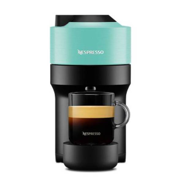 NESPRESSO Vertuo Pop Capsule Coffee Machine, Aqua Mint | Nespresso