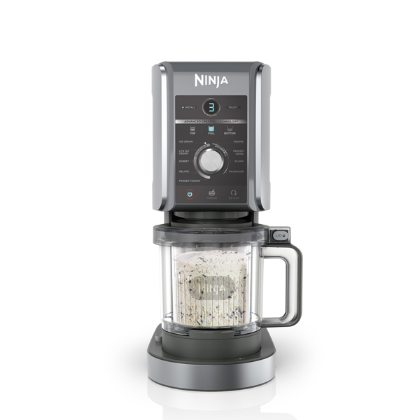 NINJA NC501EU CREAMi Deluxe 10 in 1 Ice Cream and Frozen Drink Maker | Ninja