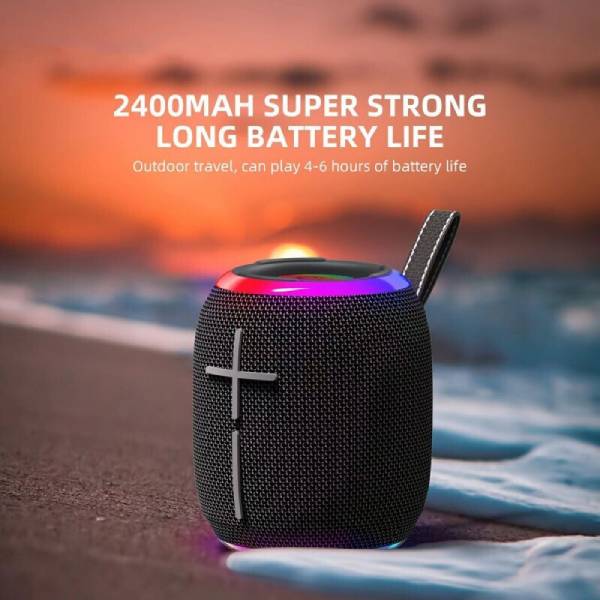 HOPESTAR P35 Mini Βluetooth Portable Speaker, Grey | Hopestar| Image 2