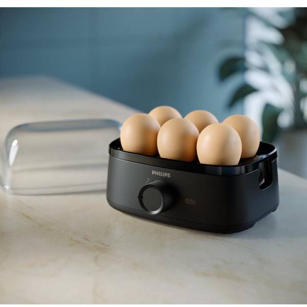 PHILIPS HD9137/90 Egg Cooker 8 Positions, Black | Philips| Image 3