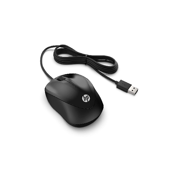 HP 4QM14AA Wired Mouse , Black | Hp| Image 2