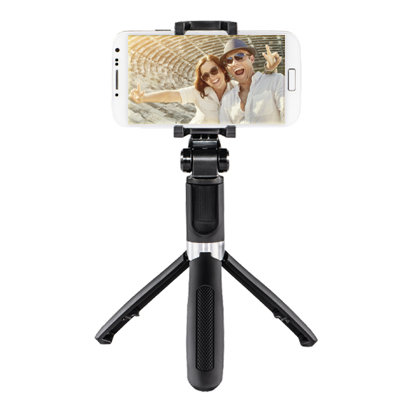 HAMA 00004316 Funstand 57 Selfie Stick, Μαύρο