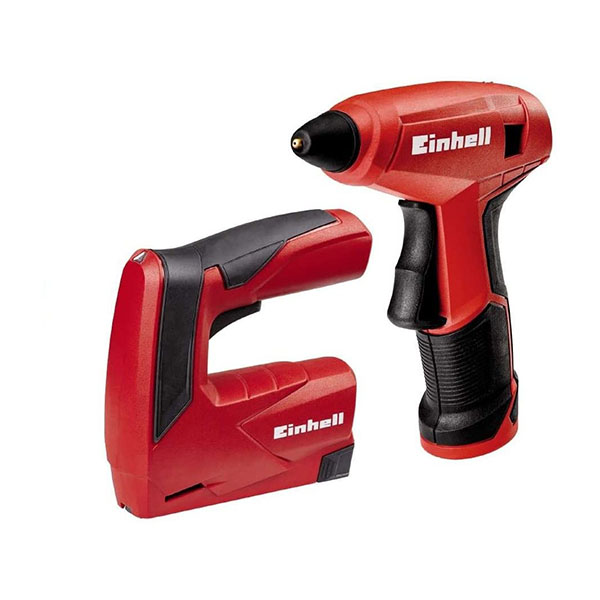 EINHELL TC-TK 3.6 Li Set Stapler Gun and Hot Glue Gun | Einhell