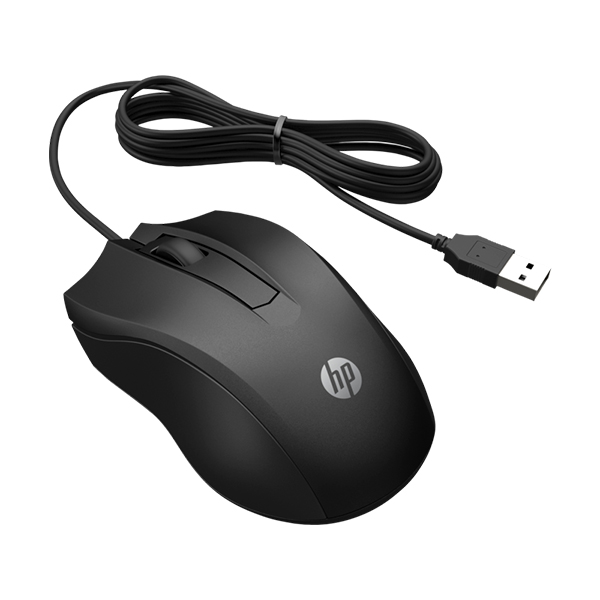 HP 6VY96AA 100 Wired Mouse | Hp| Image 2