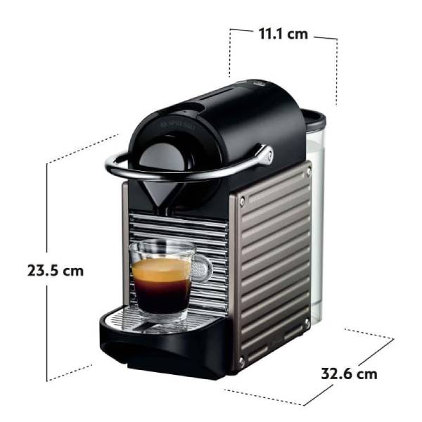 NESPRESSO Pixie  Electric Titan C61 Capsule Coffee Machine | Nespresso| Image 3