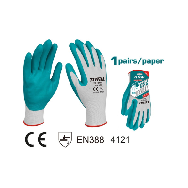 TOTAL TOT-TSP12101P10 Work Gloves | Total