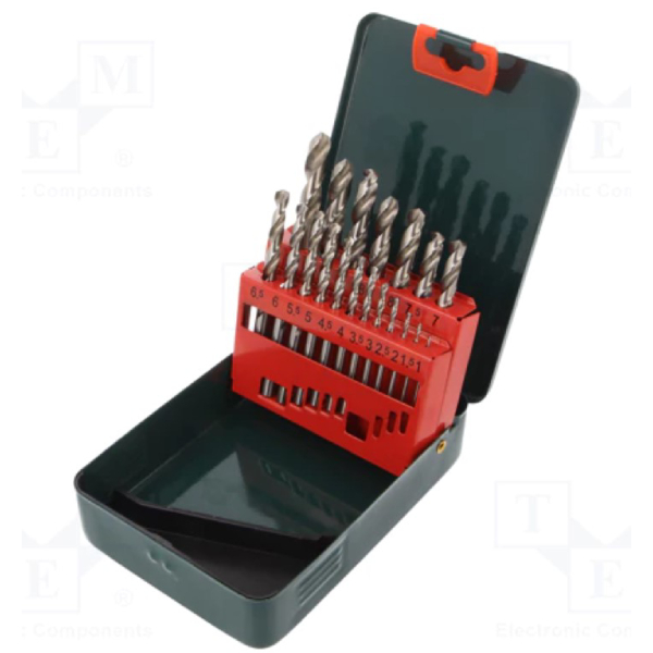 METABO 627153000 Set Metal Drill Bits 19pcs | Metabo