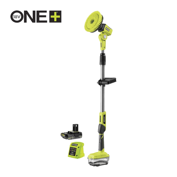 RYOBI R18TPS-120G Τηλεσκοπική Βούρτσα Επιφανειών Μπαταρίας 18V | Ryobi